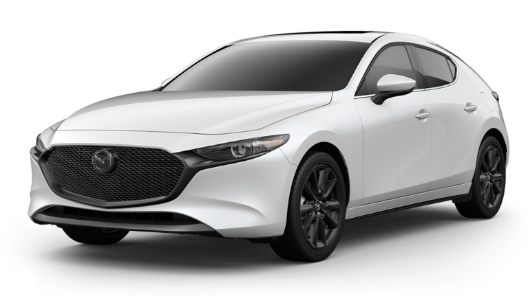 2021 Mazda3 Hatchback Snowflake White Pearl Mica | Atzenhoffer Mazda in Victoria TX