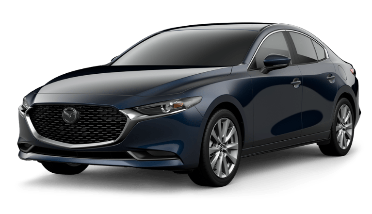 2021 Mazda3 Sedan Deep Crystal Blue Mica | Atzenhoffer Mazda in Victoria TX