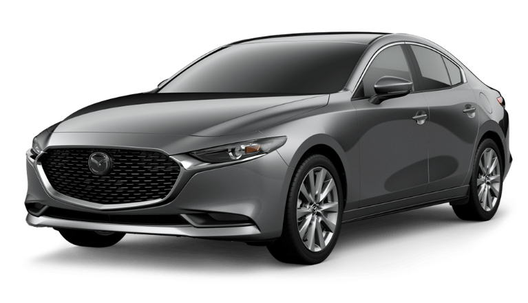 2021 Mazda3 Sedan Machine Gray Metallic | Atzenhoffer Mazda in Victoria TX