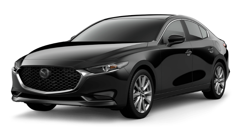 2021 Mazda3 Sedan Jet Black Mica | Atzenhoffer Mazda in Victoria TX