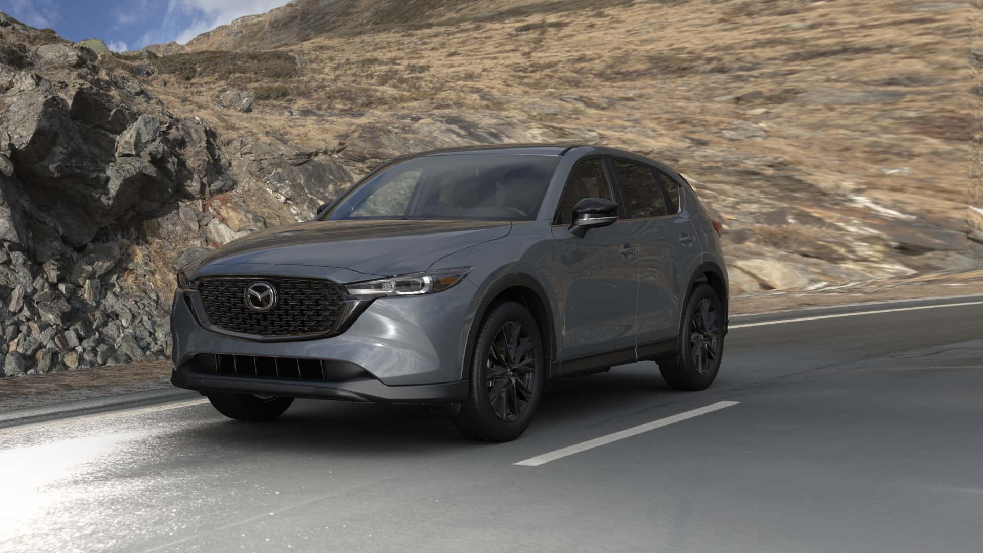 2023 Mazda CX-5 2.5 S Carbon Edition Polymetal Gray Metallic | Atzenhoffer Mazda in Victoria TX