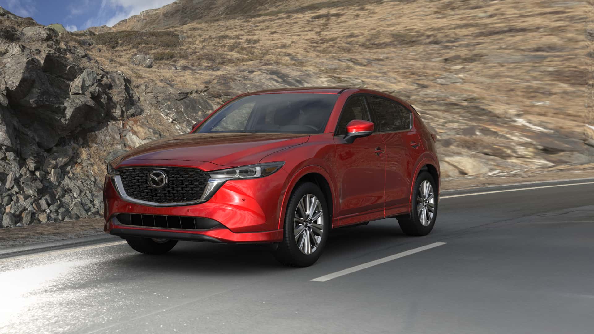 2023 Mazda CX-5 2.5 Turbo Signature Soul Red Crystal Metallic | Atzenhoffer Mazda in Victoria TX